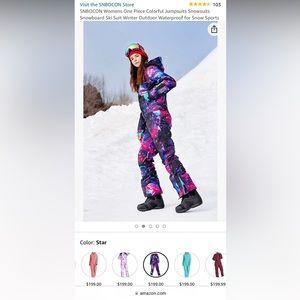 Womens size large snow suit